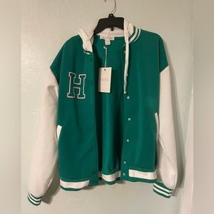 Houston letter jacket